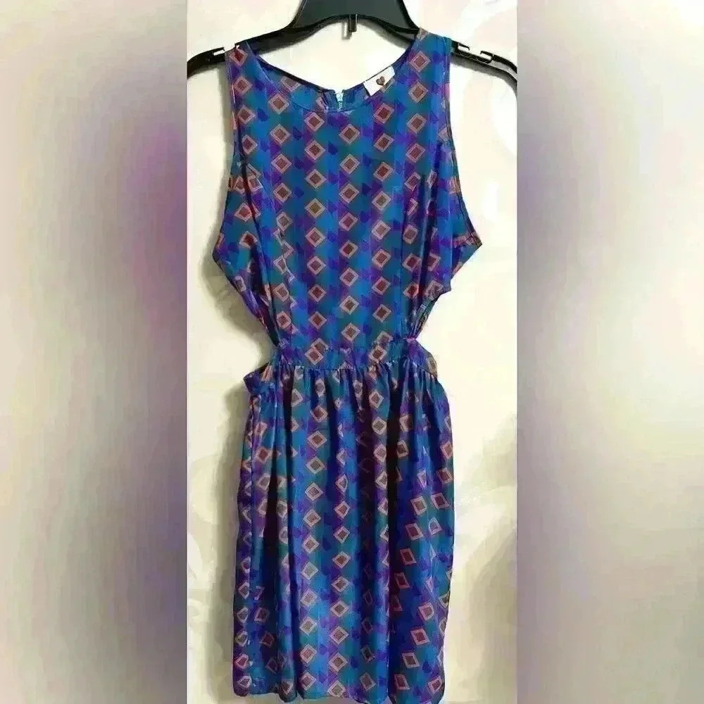 Dress with cut outs 
